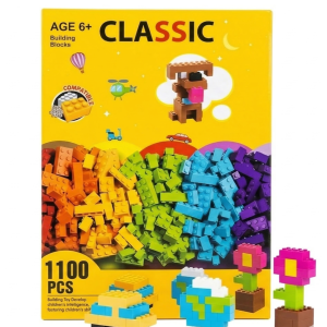 1100-Piece Classic Building Blocks Creative Set for Kids