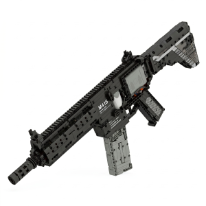 Otakulab M416 / HK416 Assault Rifle Building Block Model Kit (1188 Pieces)