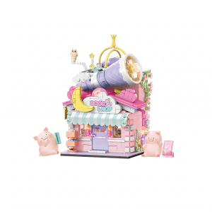 Pig Mini Street View Building Block Toy Sets-The Magic Book Shop