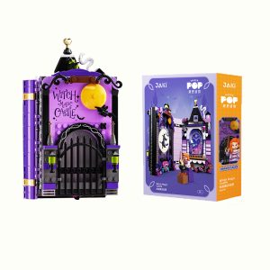 Witch Magic Castle Foldable Book Building Blocks