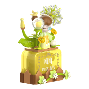Nanci DIY Mini Music Box Building Block Collections - Dandelion Sprite