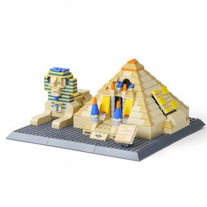 Great Pyramids of Giza & Sphinx Architecture Building Blocks - 643 Piece