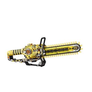 Cyberpunk Mechanical Chainsaw Building Block Set (1096 Pcs)